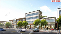 南段西侧W19-16建筑改造后透视图